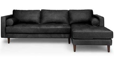 Orphan Leather Right Sectional