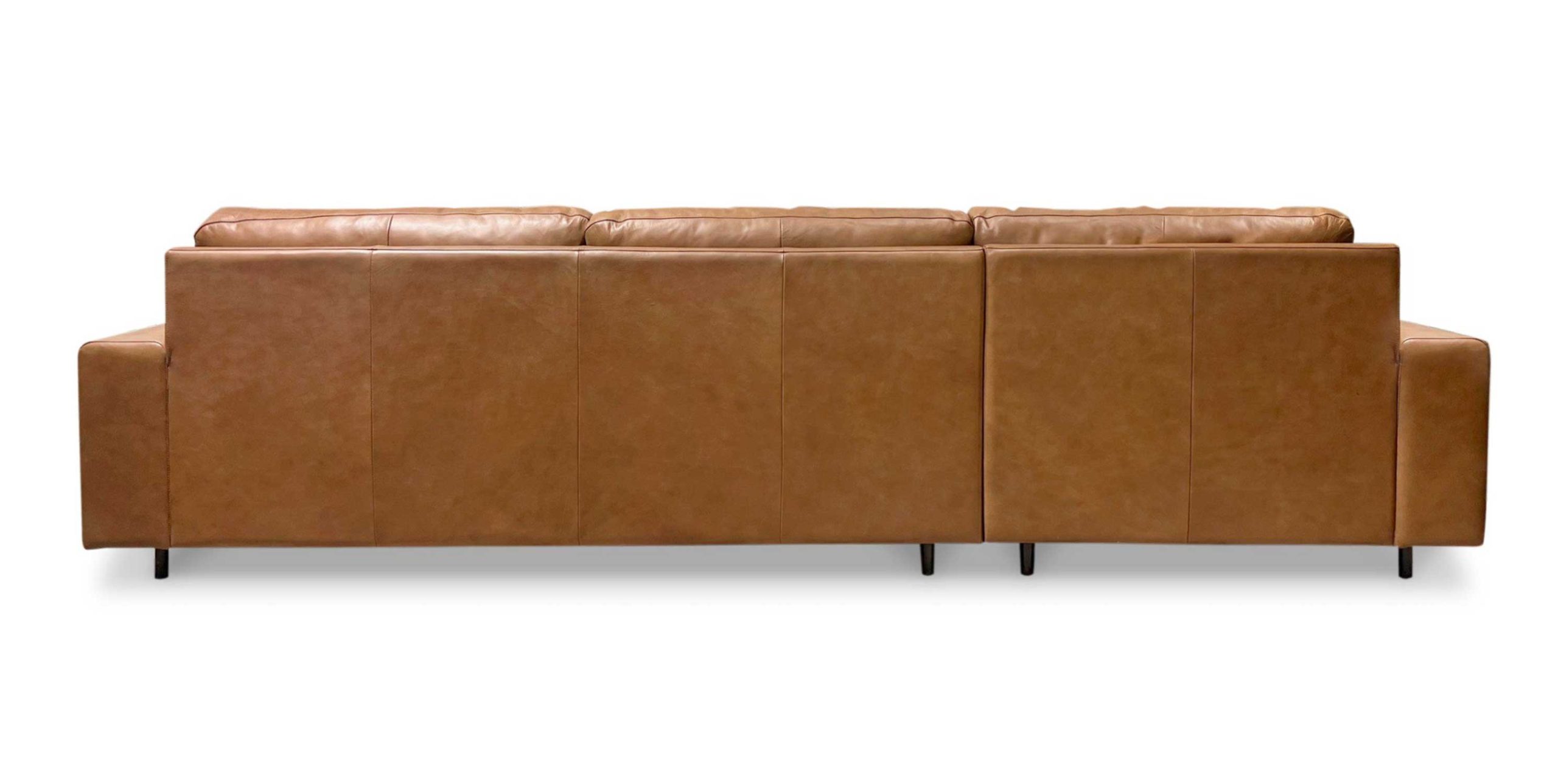 Ponte Leather Sectional