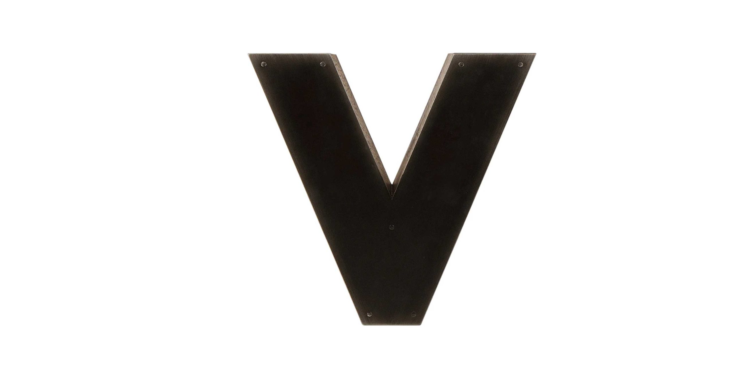 Alphabet V Side Table